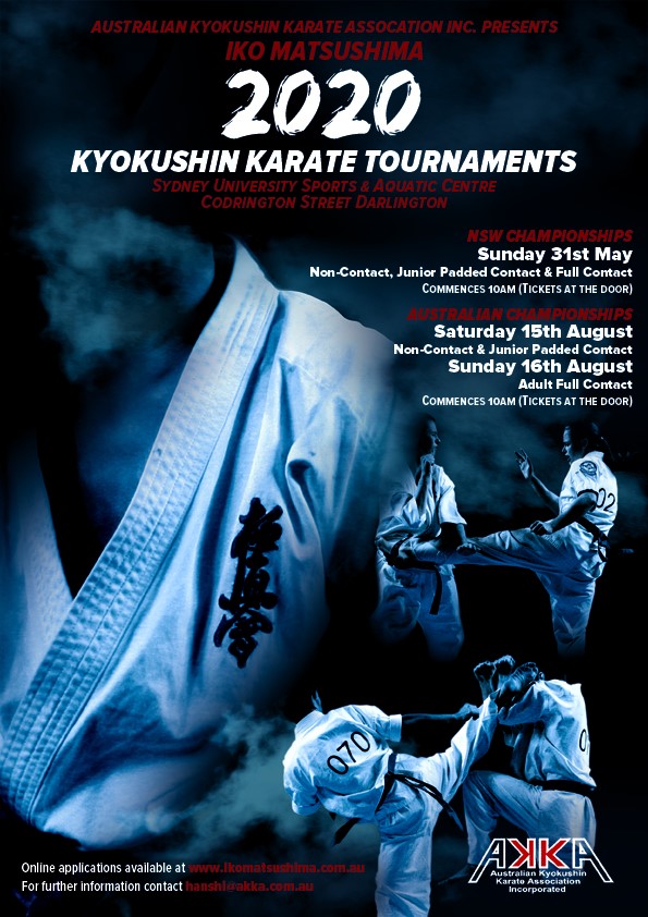 Calendar - Kyokushin Karate Sydney North Shore